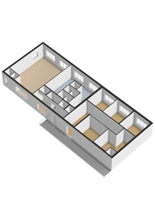 Floorplan - Spoorlaan, 3645 EK Vinkeveen